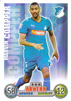 Marvin Compper TSG 1899 Hoffenheim 2008/09 Topps MA Bundesliga #167